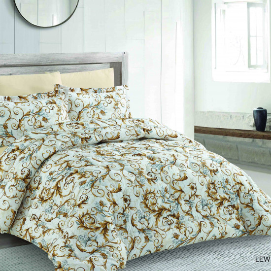 4PC COMFORTER SET -DOUBLE