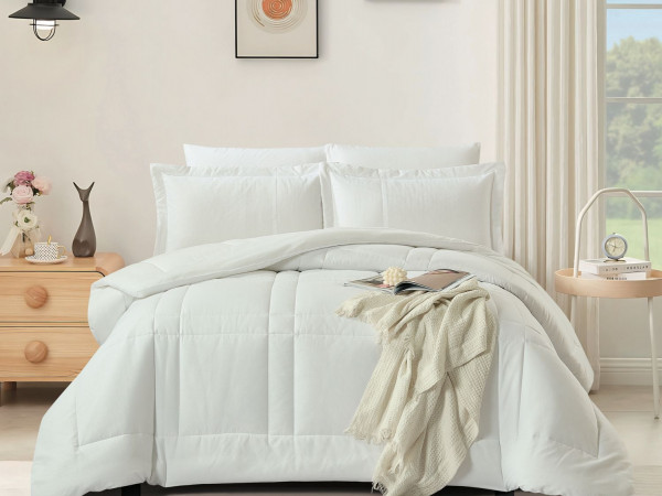 6-Piece Double Super King Size Comforter Set