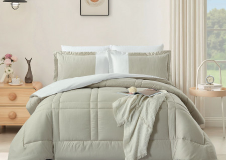 4-Piece Single Size Comforter Set(160 × 220 cm)
