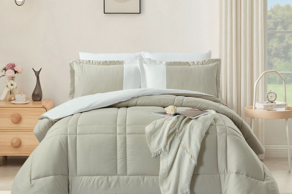 6-Piece Double Super King Size Comforter Set