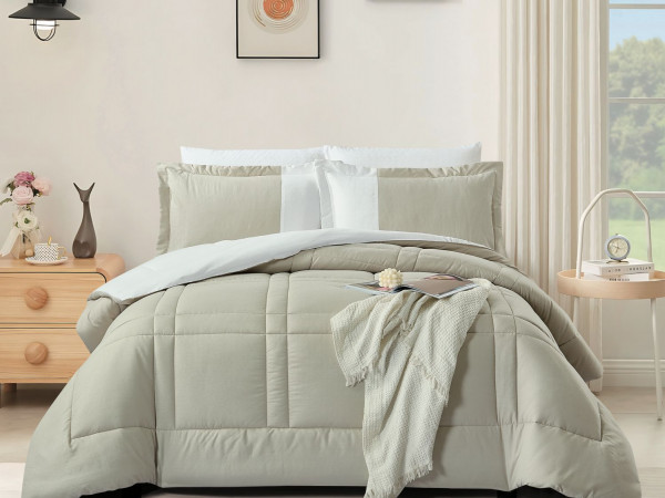 6-Piece Double Super King Size Comforter Set