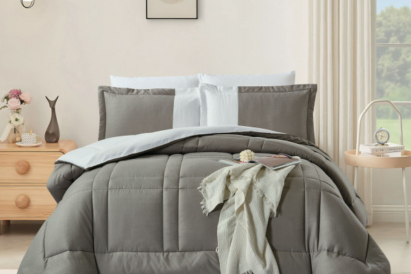 6-Piece Double Super King Size Comforter Set