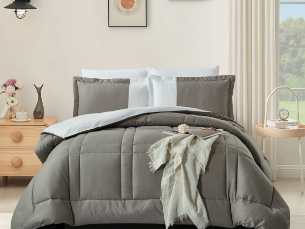 6-Piece Double Super King Size Comforter Set