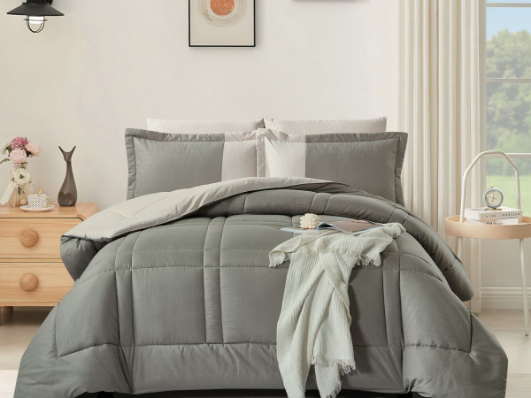 6-Piece Double Super King Size Comforter Set