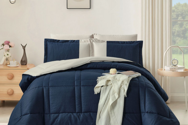 6-Piece Double Super King Size Comforter Set