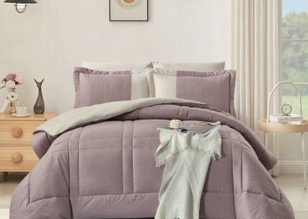 6-Piece Double Super King Size Comforter Set