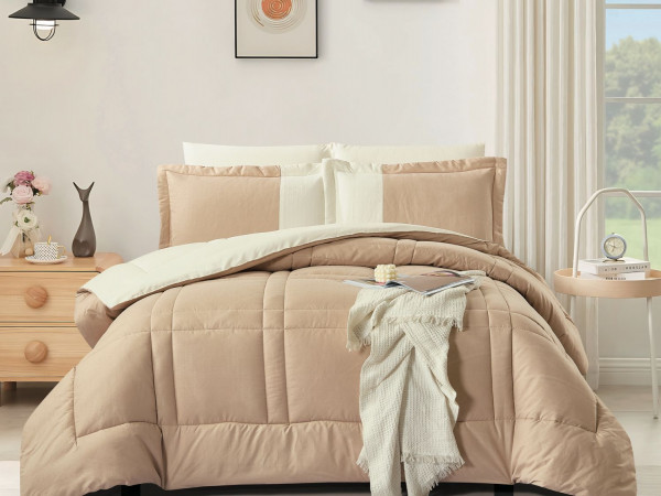 6-Piece Double Super King Size Comforter Set