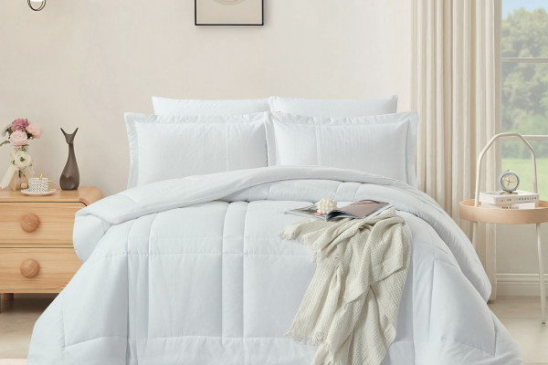 6-Piece Double Super King Size Comforter Set