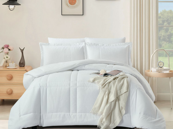 6-Piece Double Super King Size Comforter Set