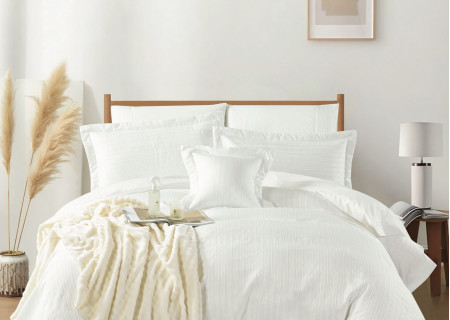 Silky Micro 7-Piece Luxury Comforter Bedding Set