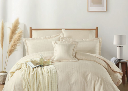 Silky Micro 7-Piece Luxury Comforter Bedding Set