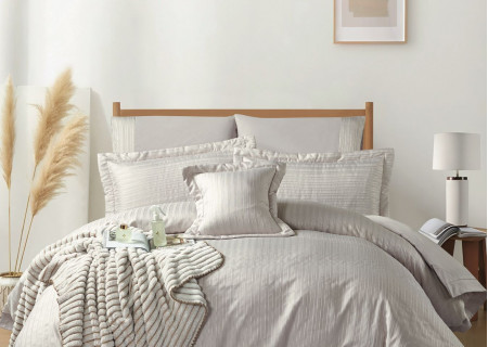 Silky Micro 7-Piece Luxury Comforter Bedding Set