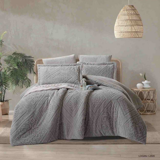 6-Piece Super King Size Double Comforter Set - Winter Collection
