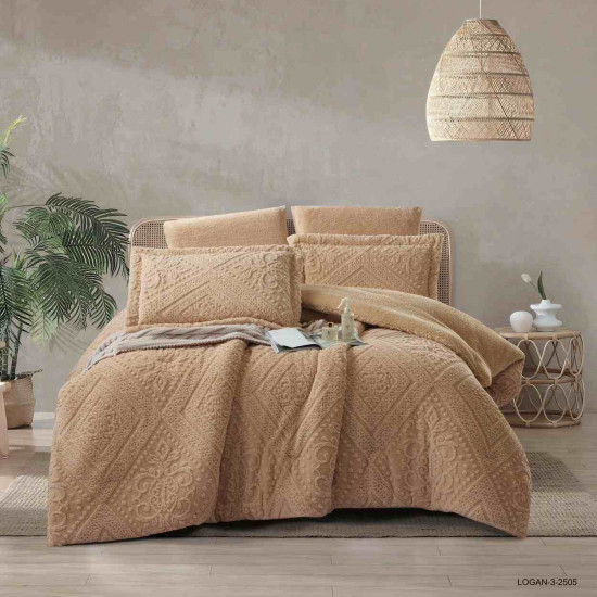 6-Piece Super King Size Double Comforter Set - Winter Collection