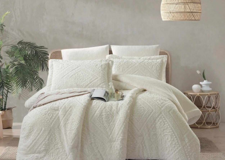 6-Piece Super King Size Double Comforter Set - Winter Collection