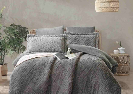 6-Piece Super King Size Double Comforter Set - Winter Collection