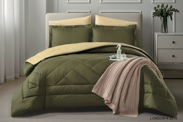 6Piece Super King Size Double Comforter Set 100% COTTON