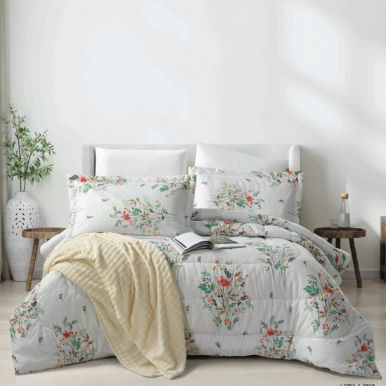 6-Piece Double Super King Size Comforter Set 6-Piece Double Super King Size Comforter Set