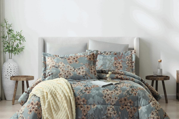 6-Piece Double Super King Size Comforter Set