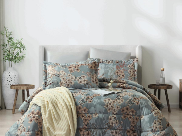 6-Piece Double Super King Size Comforter Set
