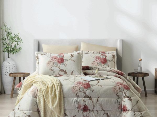 6-Piece Double Super King Size Comforter Set