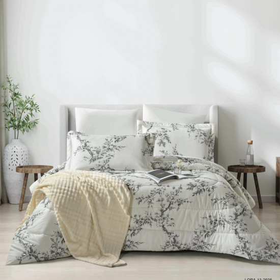6-Piece Double Super King Size Comforter Set