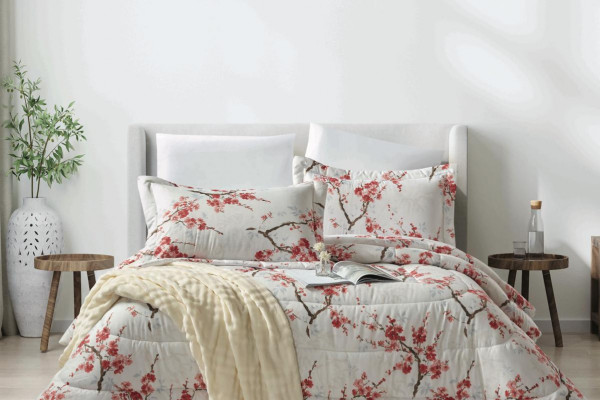 6-Piece Double Super King Size Comforter Set