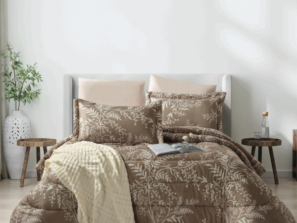 6-Piece Double Super King Size Comforter Set