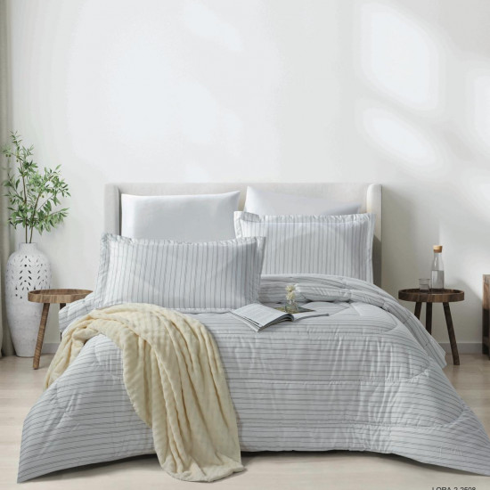 6-Piece Double Super King Size Comforter Set 6-Piece Double Super King Size Comforter Set