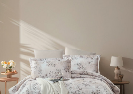 6-Piece Double Super King Size Comforter Set