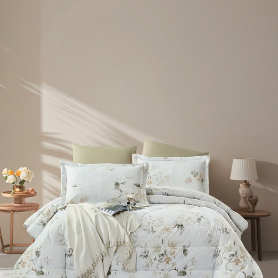 6-Piece Double Super King Size Comforter Set