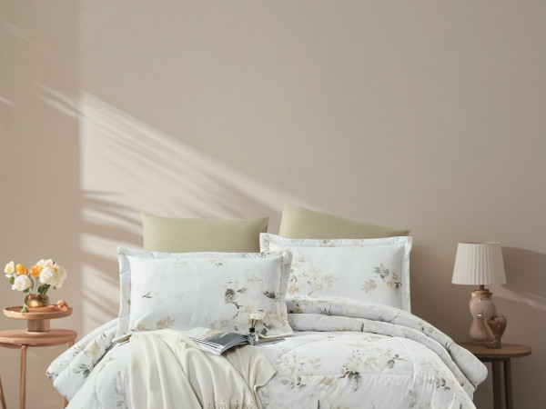 6-Piece Double Super King Size Comforter Set