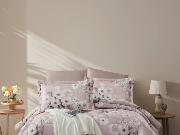 6-Piece Double Super King Size Comforter Set