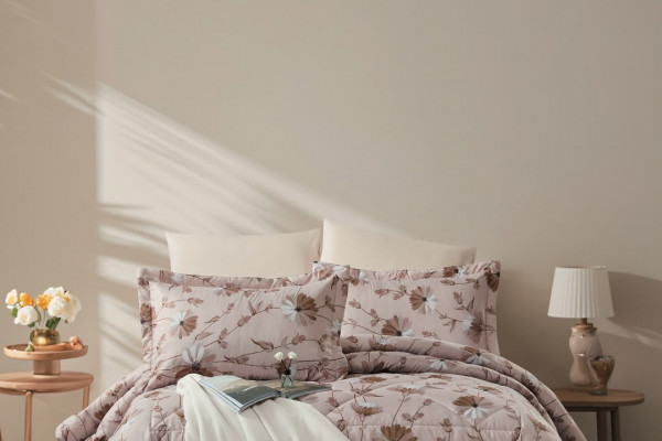 6-Piece Double Super King Size Comforter Set