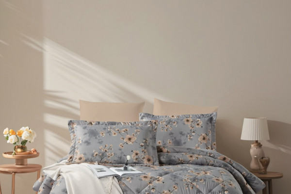 6-Piece Double Super King Size Comforter Set