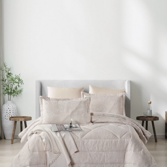 6-Piece Double Super King Size Comforter Set