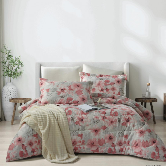 6-Piece Double Super King Size Comforter Set