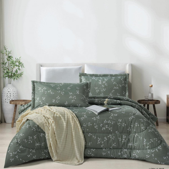 6-Piece Double Super King Size Comforter Set 6-Piece Double Super King Size Comforter Set
