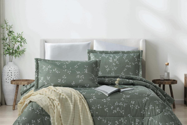 6-Piece Double Super King Size Comforter Set