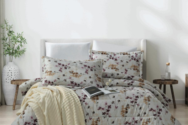 6-Piece Double Super King Size Comforter Set