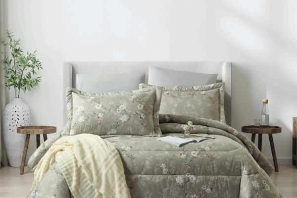 6-Piece Double Super King Size Comforter Set