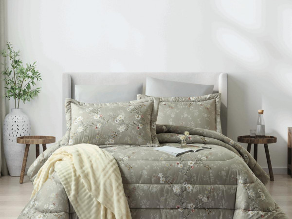 6-Piece Double Super King Size Comforter Set