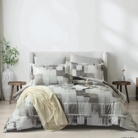 6-Piece Double Super King Size Comforter Set 6-Piece Double Super King Size Comforter Set