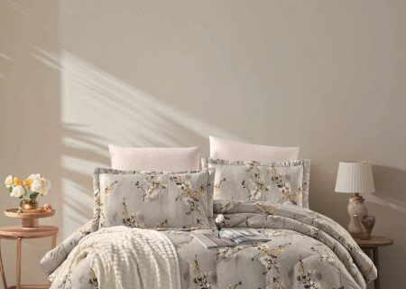 6-Piece Double Super King Size Comforter Set