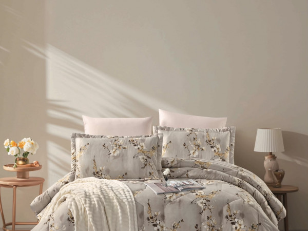 6-Piece Double Super King Size Comforter Set