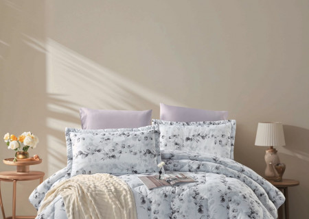 6-Piece Double Super King Size Comforter Set