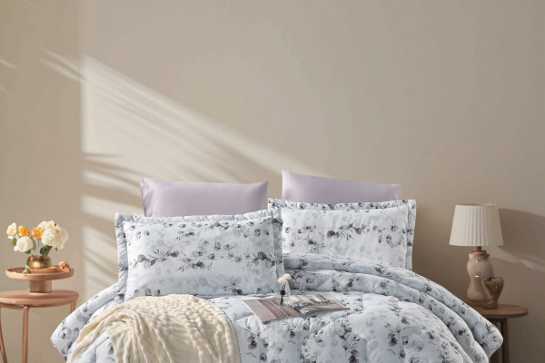 6-Piece Double Super King Size Comforter Set