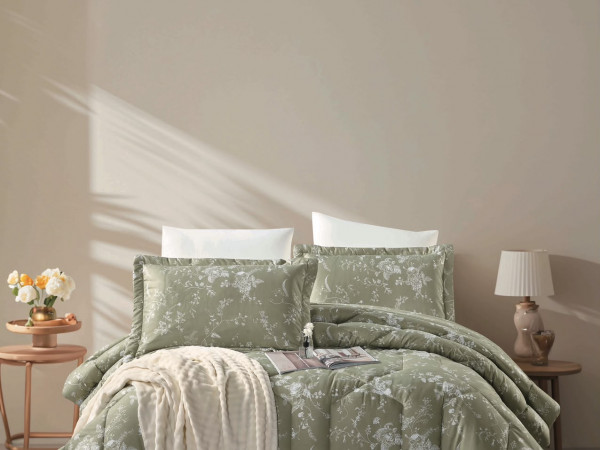 6-Piece Double Super King Size Comforter Set