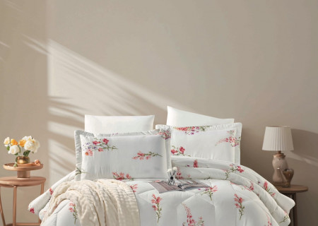 6-Piece Double Super King Size Comforter Set