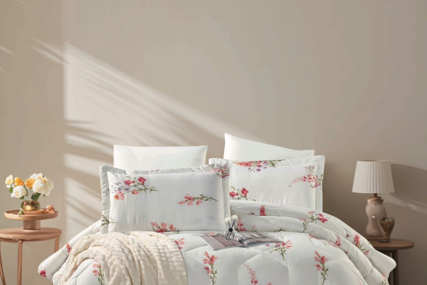 6-Piece Double Super King Size Comforter Set